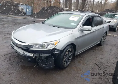 2017 Honda Accord Ex-L z USA, uszkodzony, nr VIN 1HGCR2F8XHA002566